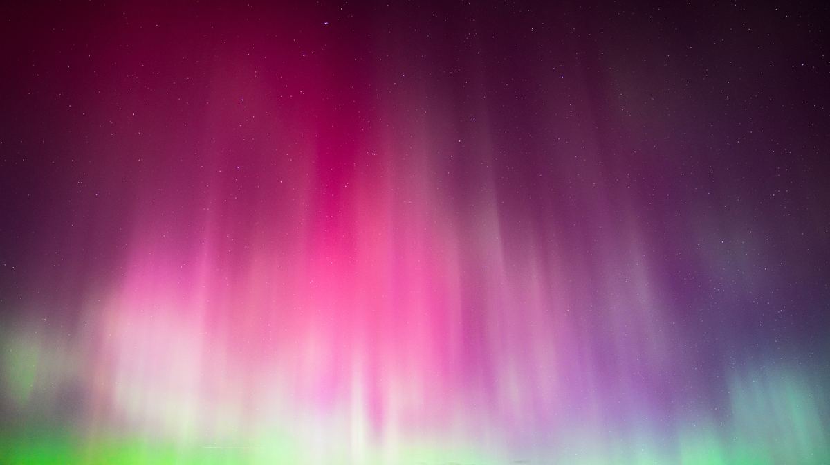The Whole Sky Went Magenta, a Colorado sky from the sky pack (Northern lights, Sterling)