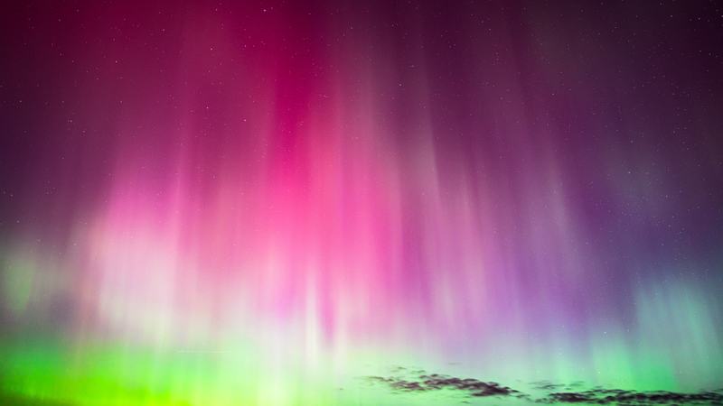The Whole Sky Went Magenta as a 4K desktop wallpaper