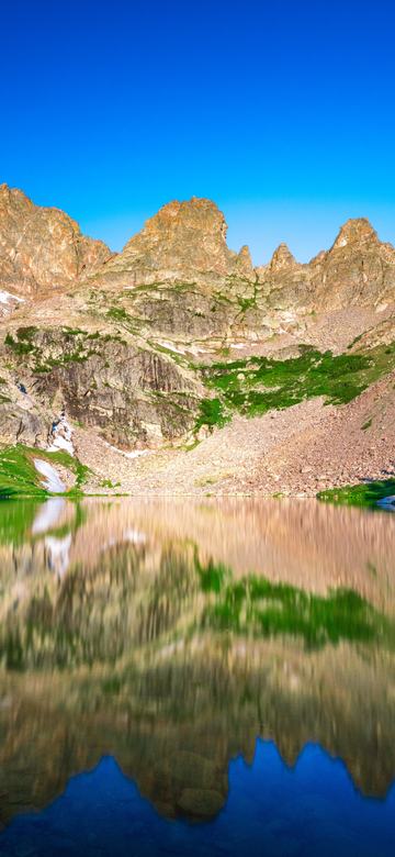 The Gore Range Doubled as a phone wallpaper